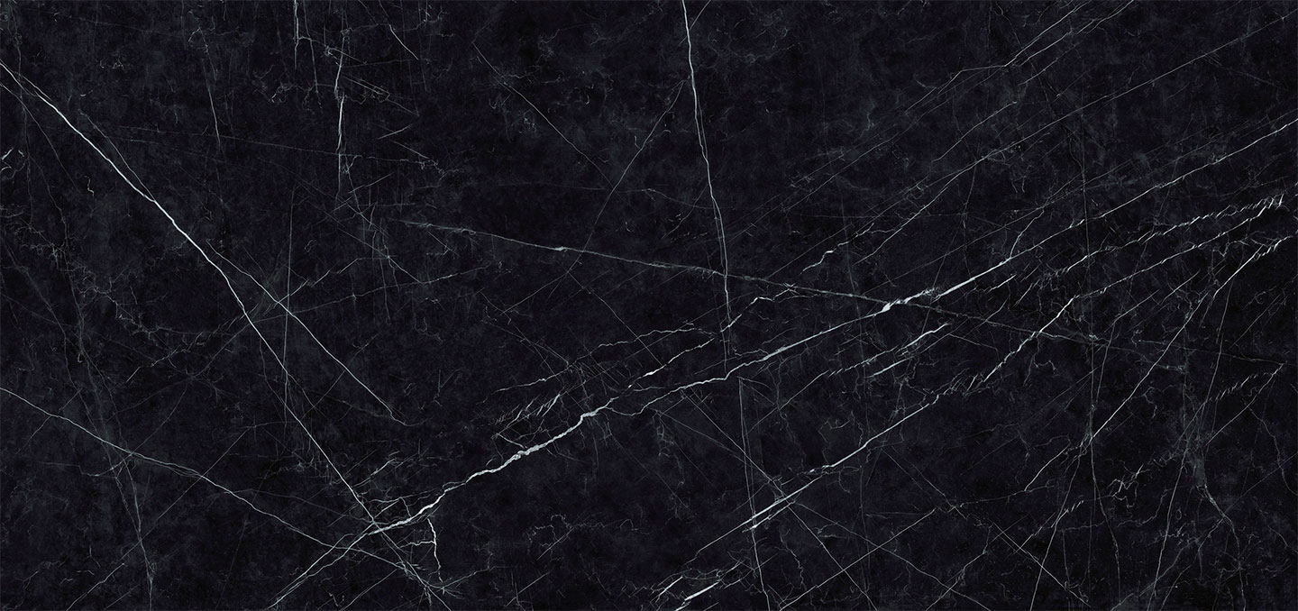 Küchenarbeitsplatte Effekte Marmor dark marquina