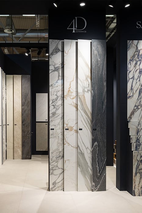 Sapienstone präsentiert seine Keramikoberflächen auf der Interzum 2025