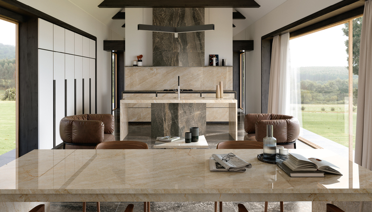 Küchenarbeitsflächen in Marmor beige: Tipps zu Design und Stil